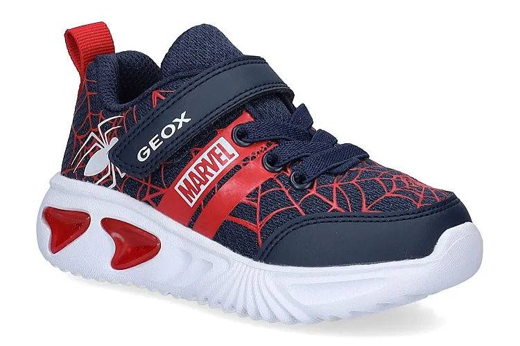 GEOX-ASSISTER B-NAVY/RED-ENFANTS-0001