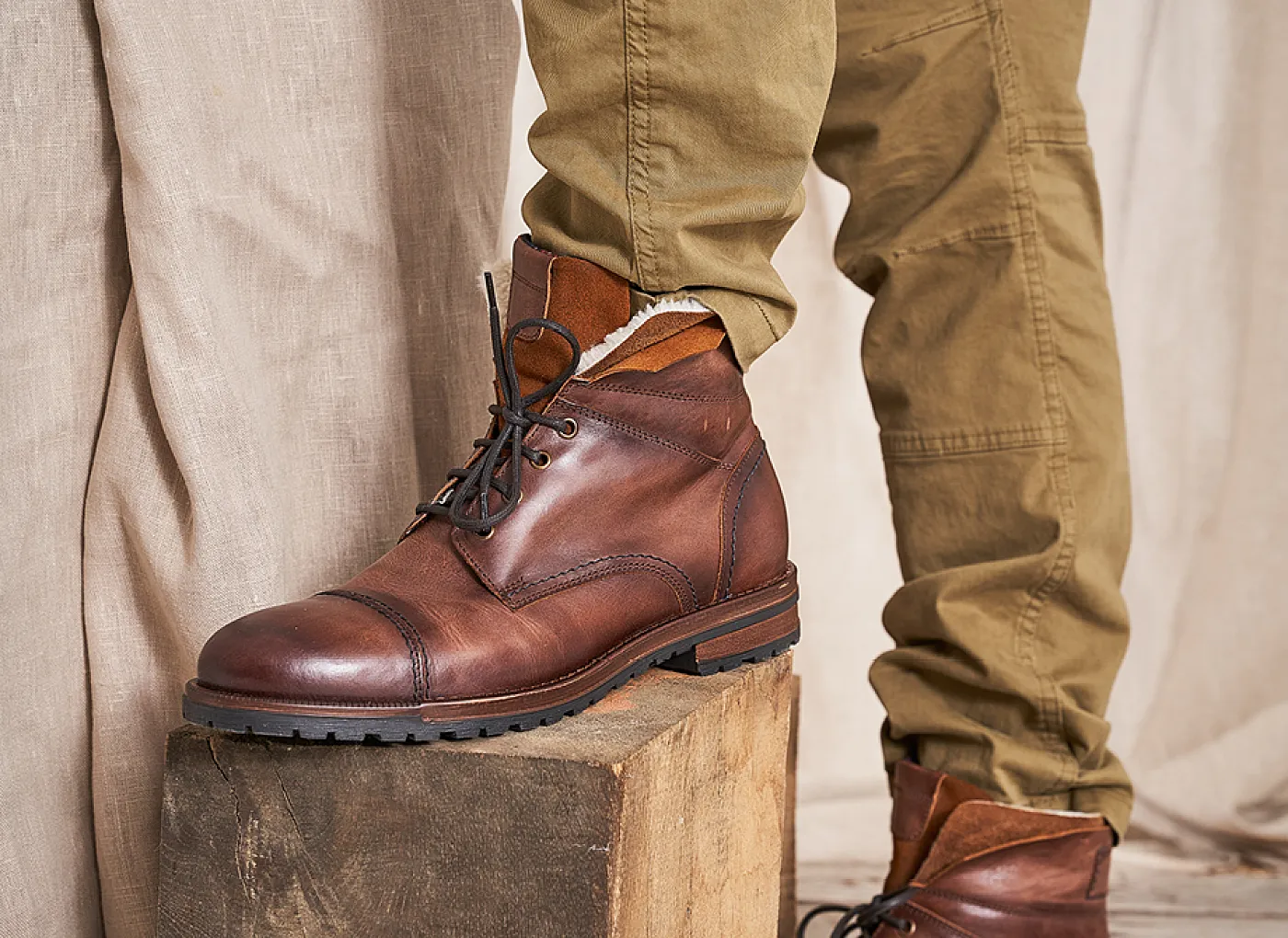 Découvrez nos modèles de boots et bottines pour hommes